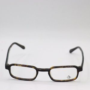 Original Penguin Black Rectangle Designer Frames 46 22 145 Handmade in China